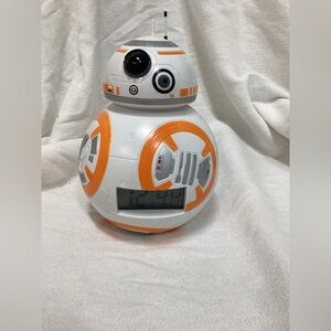 BB-8 Orange and White Clock Star Wars